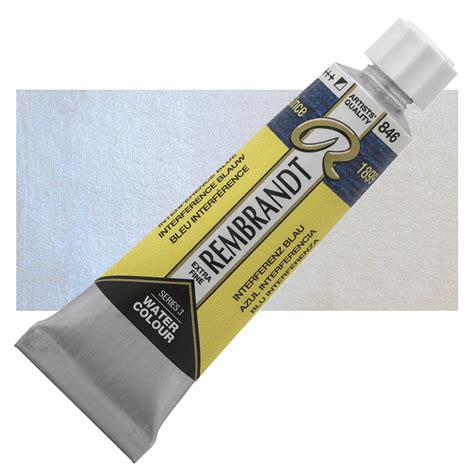 Rembrandt Artist Watercolors Interference Blue Ml Tube Utrecht