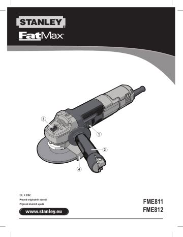 Stanley Fme Angle Grinder Instruction Manual Manualzz