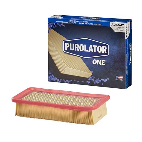 Purolator Advanced Engine Air Filter Purolator One A25647 For Hyundai Accent