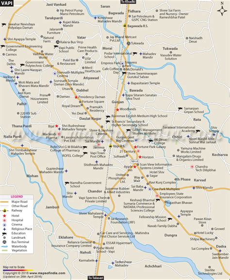 Vapi City Map