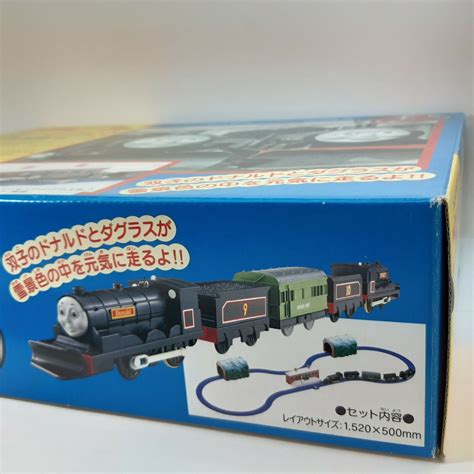 Donald And Douglas Snowplough Set Motorized Trackmaster Thomas Plarail