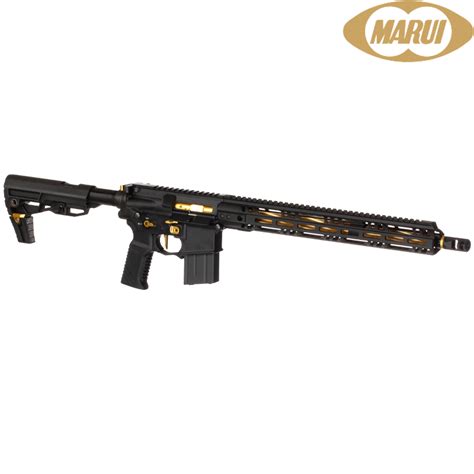 TOKYO MARUI Réplique MTR16 Gold Edition GBBR Safe Zone Airsoft