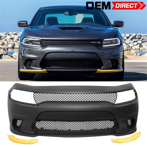 Fits 15 20 Dodge Charger Srt Hellcat Conversion Front Bumper Cover Pp For Sale Online Ebay