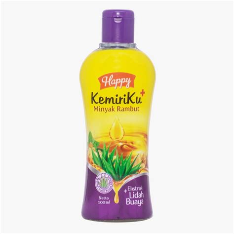 Jual Happy Kemiriku Minyak Rambut Ekstrak Lidah Buaya Vitamin C