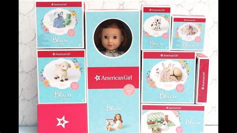 American Girl Blaire Wilson Collection Goty Unboxing Review Youtube