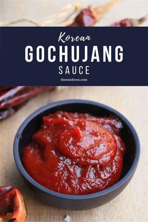 Gochujang Sauce [Korean Red Chili Paste] - TheEatDown