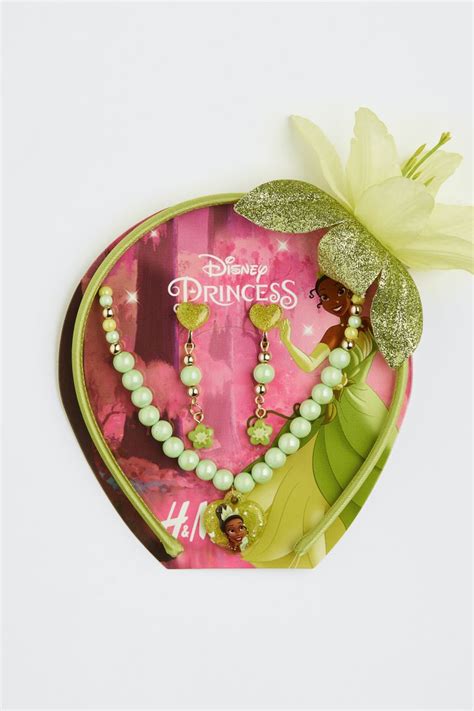 Set De Joyería Verdeprincesas De Disney Kids Handm Mx