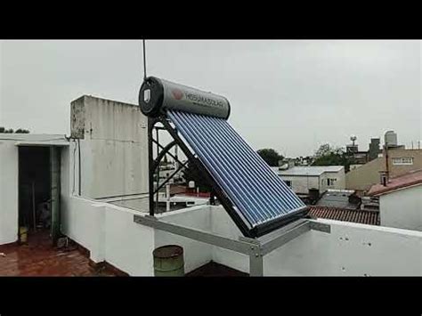 Instalaci N Termotanque Solar Hissuma Litros Parte Fin De