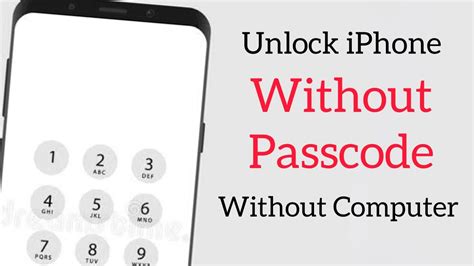 How To Unlock Iphone Passcode Without Computer Unlock Any Iphone