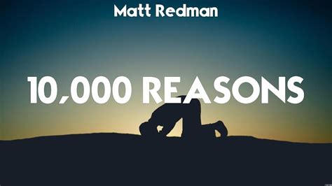 Matt Redman 10 000 Reasons Lyrics Cory Asbury Hillsong United