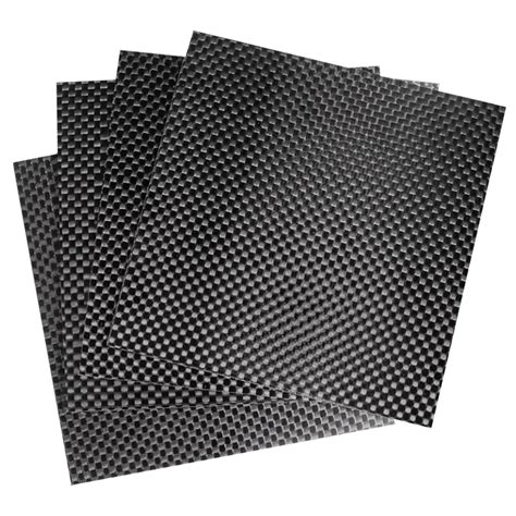 1mm 2mm 3mm 4mm Thick Carbon Fiber Plate Sheet Custom Thickness China