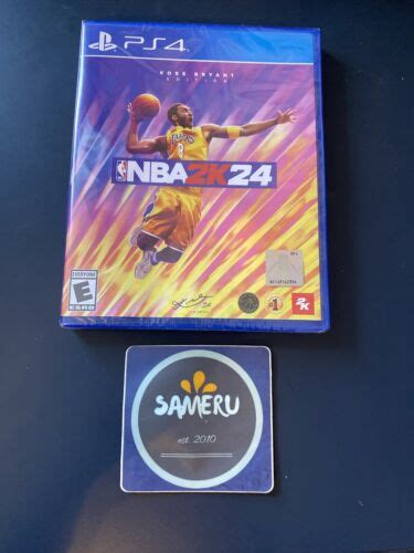 New Nba K Playstation Ps Kobe Bryant Edition Sealed Free Shipping