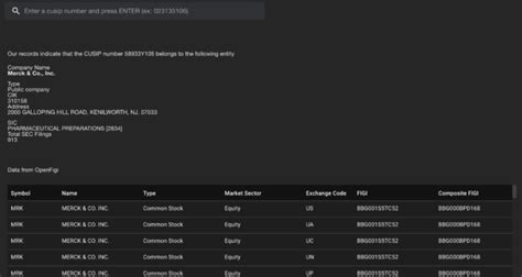 understanding cusip  key  identifying securities