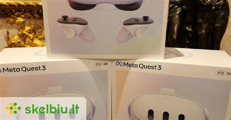 Meta Quest 3 512gb Nauji Supakuoti Skelbiu Lt