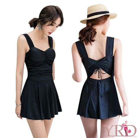 Bikini lưng cao màu trơn thiết kế cột dây cho phái nữ BigBuy360