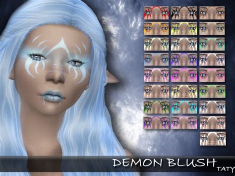 The Sims Resource Ts4 Taty DemonBlush