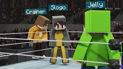 Jelly Vs Slogo And Crainer V Minecraft Youtube