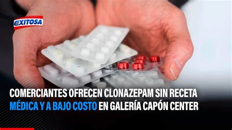 Comerciantes ofrecen clonazepam sin receta médica y a bajo costo en