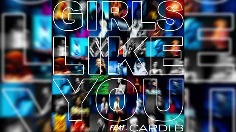 Maroon 5 Cardi B Girls Like You Official Instrumental Youtube Music