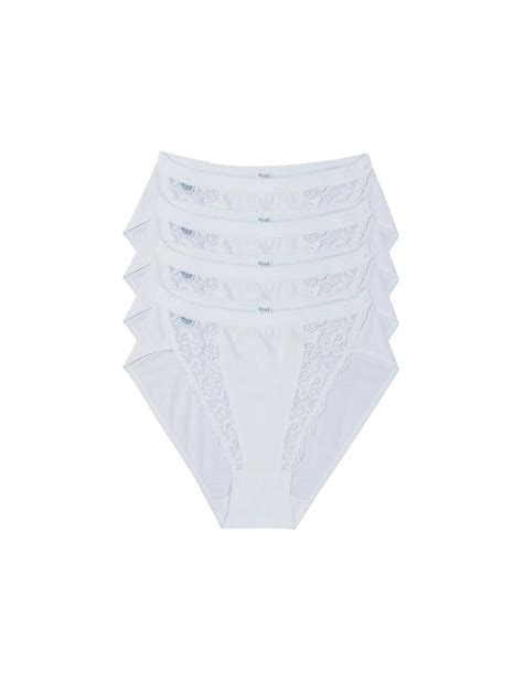 Sloggi Chic Tai 4 Pack Briefs Belle Lingerie Sloggi Chic Tai Brief