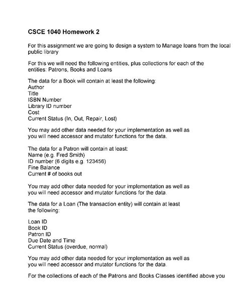 Solved Csce Homework For This Assignment We Are Going Chegg