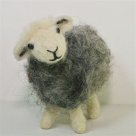 Sheep Felting Kit For Beginners Herdwick Needle Felting Kit Plus