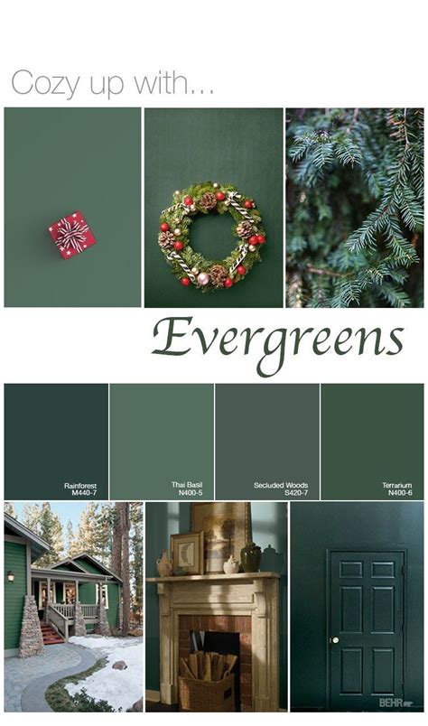 FAQ Evergreens Color Palette Behr Emerald Green Paint Colors