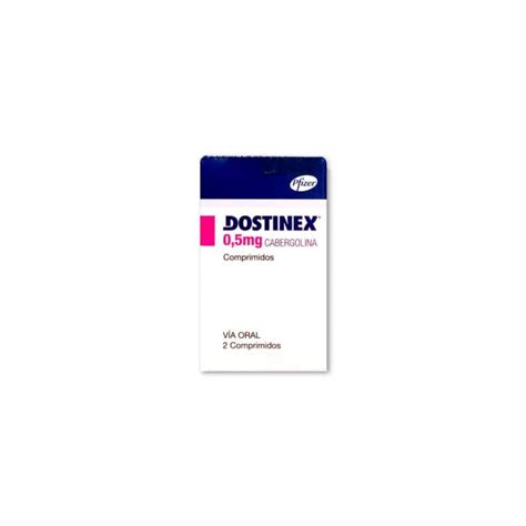 Dostinex 05mg Cabergolina 2 Comprimidos