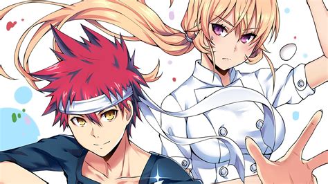 Download Sōma Yukihira Erina Nakiri Anime Food Wars Shokugeki No Soma