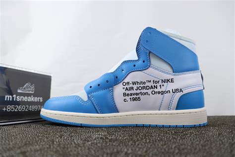 Qc Jordan 1 Off White Chicago From M1sneakers R Repsneakers