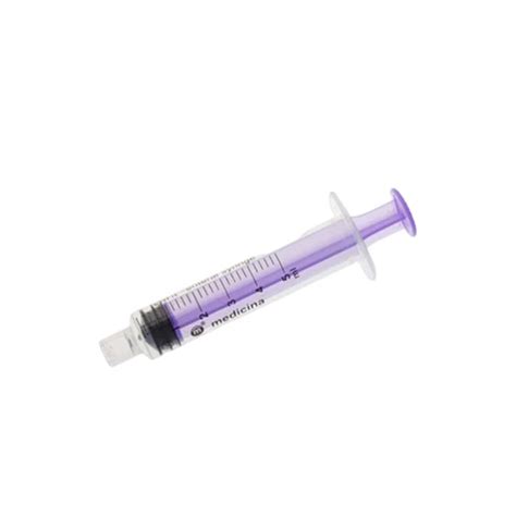 Enfit Enteral Syringe 5ml Single Use Purple B100 Syringes Other Sss