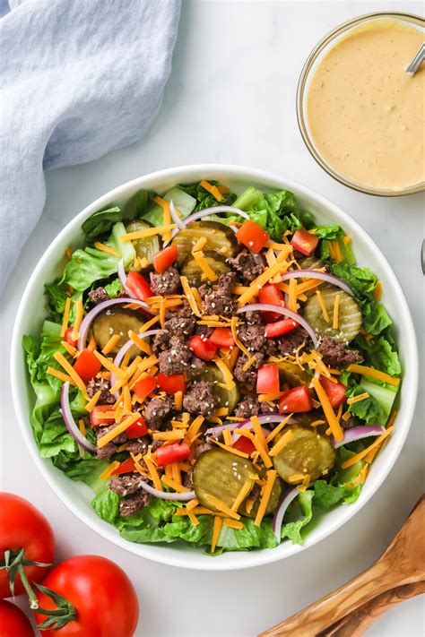 Easy Big Mac Salad 20 Minute Recipe Big Mac Sauce