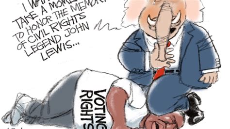 In the cartoons: Voting rights; Feds; John Lewis | Editorial | stltoday.com