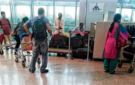 Inline Bag Scan Inline Baggage Scan Soon At Calcutta Airport