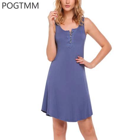 Summer Sexy Sleeveless Nightwear Cotton Sleepwear Women Elegant Homewear Lady Short Nightgown