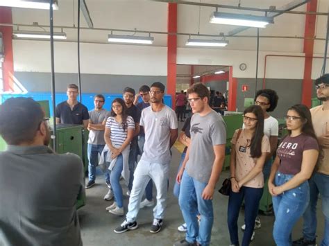 Visita T Cnica Dos Alunos Da Engenharia De Produ O Ao Senai