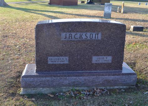 Frederick Yount Jackson Memorial Find A Grave