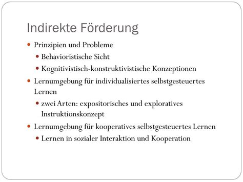 PPT Förderung selbstgesteuerten Lernens PowerPoint Presentation free