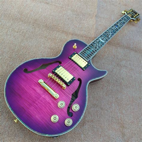 New Style High Quality Custom Made Electric Guitar Purple Guitar