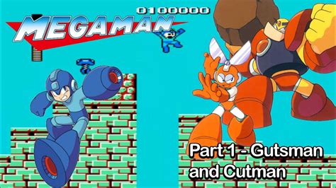 Megaman Nes Part Gutsman And Cutman Youtube