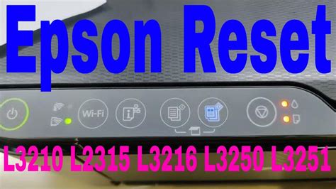 Epson L3210 L3215 L3216 L3250 L3251 Red Light Blink Solution Epson Reset Service Required Part1