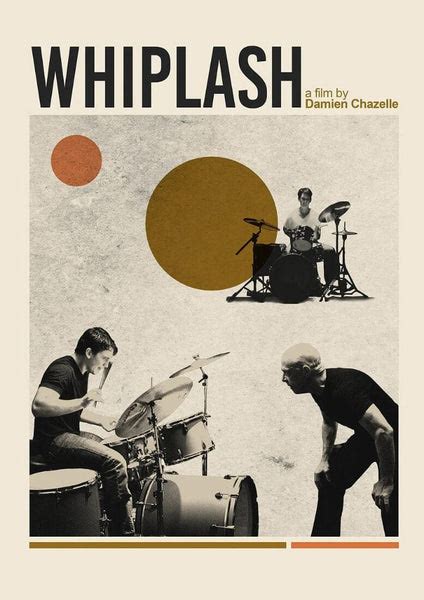 Whiplash - Miles Teller - J K Simmons - Hollywood Movie Graphic Art ...