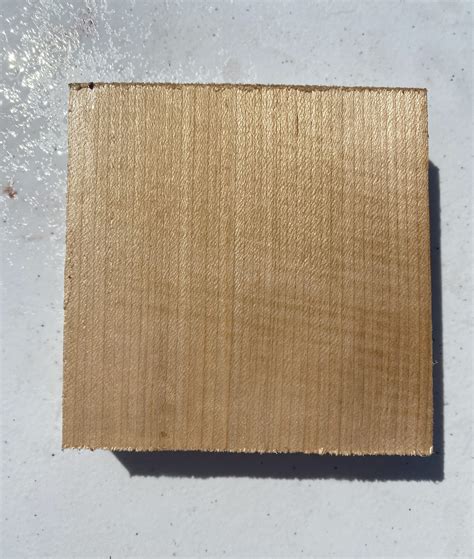 Maple Quarter Sawn 4″x4″x1″ Pot Call - Ghost Logging