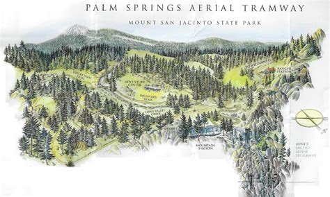 Palm Springs Aerial Tram Pictures Map Information