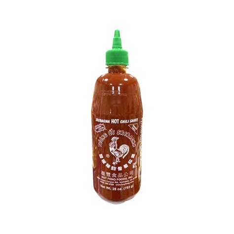 Huy Fong Foods Tuong Ot Sriracha Hot Chili Sauce 793g Reissack