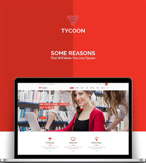 Creative Tycoon - Corporate Website Concept on Behance