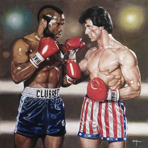 Rocky Balboa vs Clubber Lang by agusgusart on DeviantArt