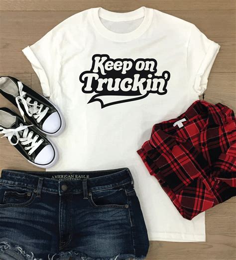 Keep On Truckin Svg Dfx Cut File Etsy