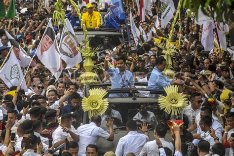 Prabowo Gibran Daftar Pilpres Di KPU ANTARA Foto