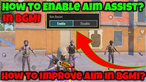 How To Enable Aim Assist In BGMI How To Improve Aim In BGMI YouTube